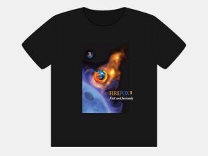 Tee Shirt design for FireFox competition