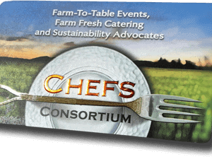 business card design for chefs consortium