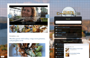 Chefs Consortium Website design